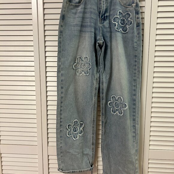New. Gorgeous Cali 1850 Baggy Jeans: Size 7/ 28 - Picture 2 of 15